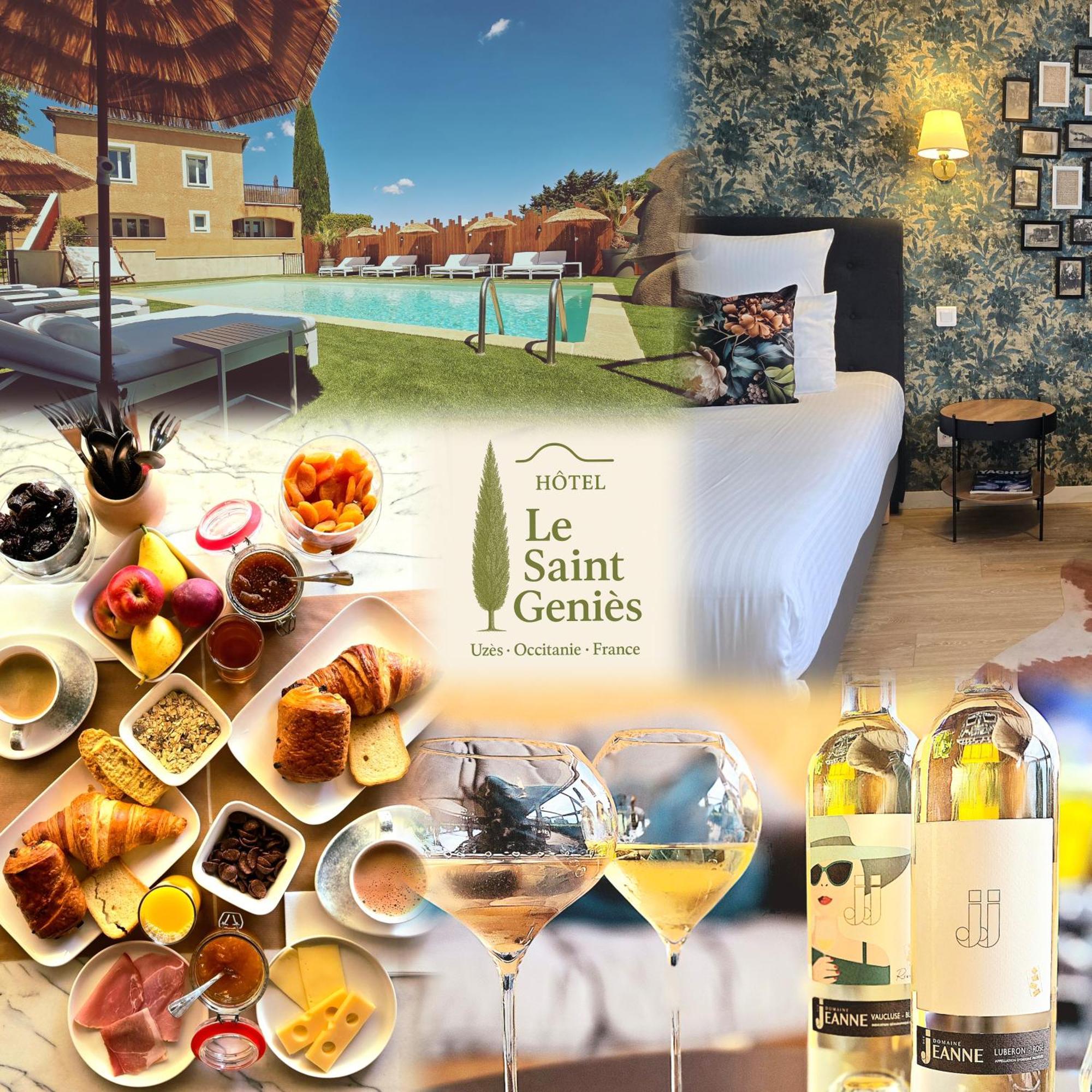 Hotel Le Saint-Genies Uzes Ngoại thất bức ảnh